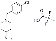 1-(4-CHLOROBENZYL)PIPERIDIN-4-AMINE TRIFLUOROACETATE Struktur