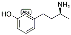 (S)-2-AMINO-4-(3-HYDROXYPHENYL)BUTANE Struktur