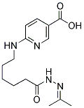 6-HYDRAZINONICOTINIC ACID ACETONE HYDRAZONE Struktur