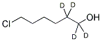 6-CHLORO-1-HEXYL-1,1,2,2-D4 ALCOHOL Struktur