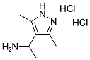 [1-(3,5-DIMETHYL-1H-PYRAZOL-4-YL)ETHYL]AMINE DIHYDROCHLORIDE Struktur