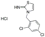 3-(2,4-DICHLOROBENZYL)-1,3-THIAZOL-2(3H)-IMINE HYDROCHLORIDE Struktur