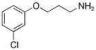 [3-(3-CHLOROPHENOXY)PROPYL]AMINE Struktur