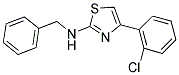 N-BENZYL-4-(2-CHLOROPHENYL)-1,3-THIAZOL-2-AMINE Struktur