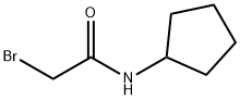 2-BROMO-N-CYCLOPENTYLACETAMIDE Struktur