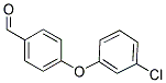 4-(3-CHLORO-PHENOXY)-BENZALDEHYDE Struktur