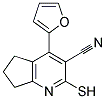 4-(2-FURYL)-2-MERCAPTO-6,7-DIHYDRO-5H-CYCLOPENTA[B]PYRIDINE-3-CARBONITRILE Struktur