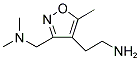 ([4-(2-AMINOETHYL)-5-METHYLISOXAZOL-3-YL]METHYL)DIMETHYLAMINE Struktur