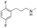 [3-(2,5-DIFLUORO-PHENYL)-PROPYL]-METHYL-AMINE Struktur