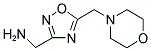 ([5-(MORPHOLIN-4-YLMETHYL)-1,2,4-OXADIAZOL-3-YL]METHYL)AMINE Struktur