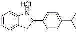 2-(4-ISOPROPYLPHENYL)INDOLINE HYDROCHLORIDE Struktur