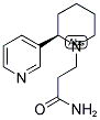 3-[(2R)-2-PYRIDIN-3-YLPIPERIDIN-1-YL]PROPANAMIDE Struktur