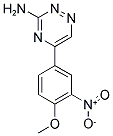 5-(4-METHOXY-3-NITRO-PHENYL)-[1,2,4]TRIAZIN-3-YLAMINE Struktur