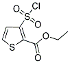 2-CARBOETHOXY-3-THIOPHENESULFONYL CHLORIDE Struktur