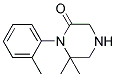 6,6-DIMETHYL-1-(2-METHYLPHENYL)PIPERAZIN-2-ONE Struktur