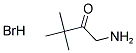1-AMINO-3,3-DIMETHYL-BUTAN-2-ONEHYDROBROMIDE Struktur