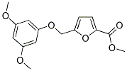 METHYL 5-[(3,5-DIMETHOXYPHENOXY)METHYL]-2-FUROATE Struktur