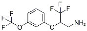 3,3,3-TRIFLUORO-2-(3-TRIFLUOROMETHOXY-PHENOXY)-PROPYLAMINE Struktur