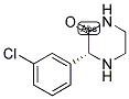 (R)-3-(3-CHLORO-PHENYL)-PIPERAZIN-2-ONE Struktur