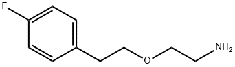 2-[(4-FLUOROPHENETHYL)OXY]ETHYLAMINE Struktur