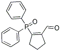 2-(DIPHENYLPHOSPHORYL)CYCLOPENT-1-ENE-1-CARBALDEHYDE Struktur