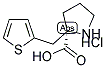 (R)-ALPHA-(2-THIOPHENYLMETHYL)-PROLINE-HCL Struktur