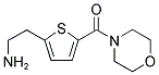 2-[5-(4-MORPHOLINYLCARBONYL)-2-THIENYL]ETHYLAMINE Struktur