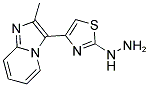 [4-(2-METHYL-IMIDAZO[1,2-A]PYRIDIN-3-YL)-THIAZOL-2-YL]-HYDRAZINE Struktur