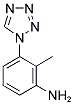 2-METHYL-3-(1H-TETRAZOL-1-YL)ANILINE Struktur