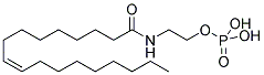 (Z)-N-[2-(PHOSPHONOOXY)ETHYL]-9-OCTADECENAMIDE Struktur