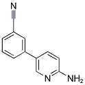 3-(6-AMINO-3-PYRIDINYL)BENZONITRILE Struktur