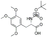 (S)-2-TERT-BUTOXYCARBONYLAMINO-3-(2,4,5-TRIMETHOXY-PHENYL)-PROPIONIC ACID Struktur