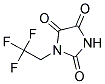 1-(2,2,2-TRIFLUOROETHYL)IMIDAZOLIDINE-2,4,5-TRIONE Struktur