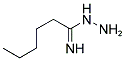 1-(IMINO-HYDRAZINO-METHYL)PENTANE Struktur