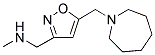 [5-(1-AZEPANYLMETHYL)-3-ISOXAZOLYL]-N-METHYLMETHANAMINE Struktur