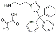 3-(1-TRITYL-1H-IMIDAZOL-4-YL)-PROPYLAMINE OXALATE Struktur