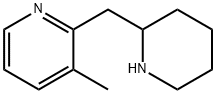 3-METHYL-2-(2-PIPERIDINYLMETHYL)PYRIDINE Struktur