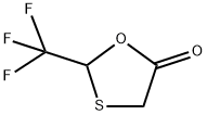 2-(TRIFLUOROMETHYL)-1,3-OXATHIOLAN-5-ONE Struktur