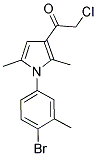 1-[1-(4-BROMO-3-METHYLPHENYL)-2,5-DIMETHYL-1H-PYRROL-3-YL]-2-CHLOROETHANONE Struktur