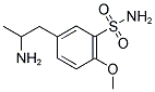 5-(2-AMINO PROPYL) 2-METHOXY BENZENE SULFONAMIDE Struktur