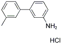 3'-METHYL-BIPHENYL-3-YLAMINE HYDROCHLORIDE Struktur