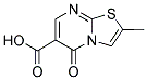 2-METHYL-5-OXO-5H-THIAZOLO[3,2-A]PYRIMIDINE-6-CARBOXYLIC ACID Struktur