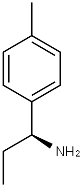 (S)-1-P-TOLYLPROPAN-1-AMINE Struktur