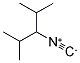 1-ISOPROPYL-2-METHYLPROPYL ISOCYANIDE Struktur