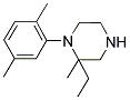 1-(2,5-DIMETHYLPHENYL)-2-ETHYL-2-METHYLPIPERAZINE Struktur