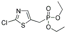 DIETHYL-2-CHLOROTHIAZOLE-5-METHYLPHOSPHONATE Struktur