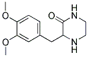 3-(3,4-DIMETHOXY-BENZYL)-PIPERAZIN-2-ONE Struktur