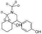 D,L-O-DesMethyl Venlafaxine-d6 Struktur