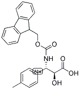 N-FMOC-3-(S)-AMINO-2-(S)-HYDROXY-3-(4-METHYLPHENYL)PROPIONIC ACID Struktur