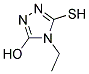 4-ETHYL-5-MERCAPTO-4H-1,2,4-TRIAZOL-3-OL Struktur